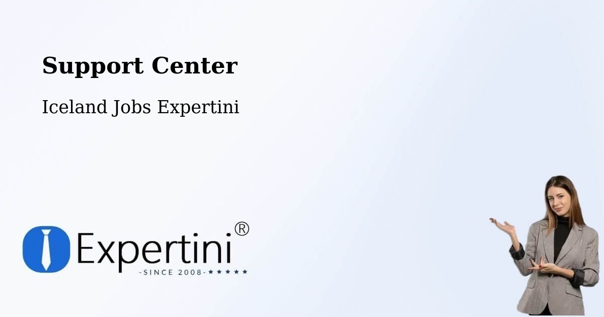 Support Services – Dalabyggð - Iceland Jobs Expertini